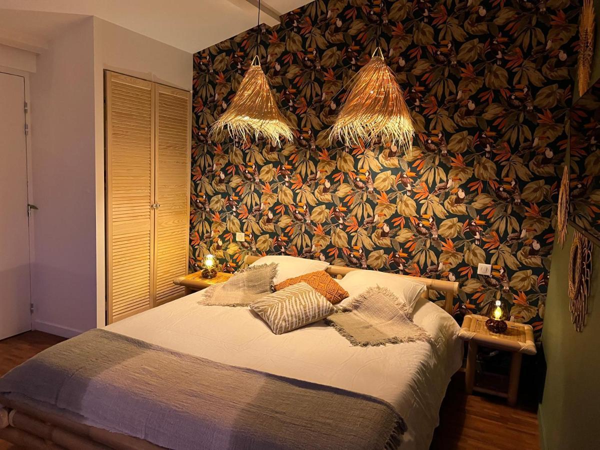 La Belle Marcelle - Chambre D Hotes Avec Jacuzzi Bed & Breakfast Beauvallon  Luaran gambar